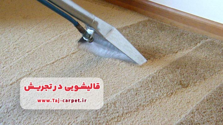 شستشوی کامل موکت در محل با قالیشویی تجریش